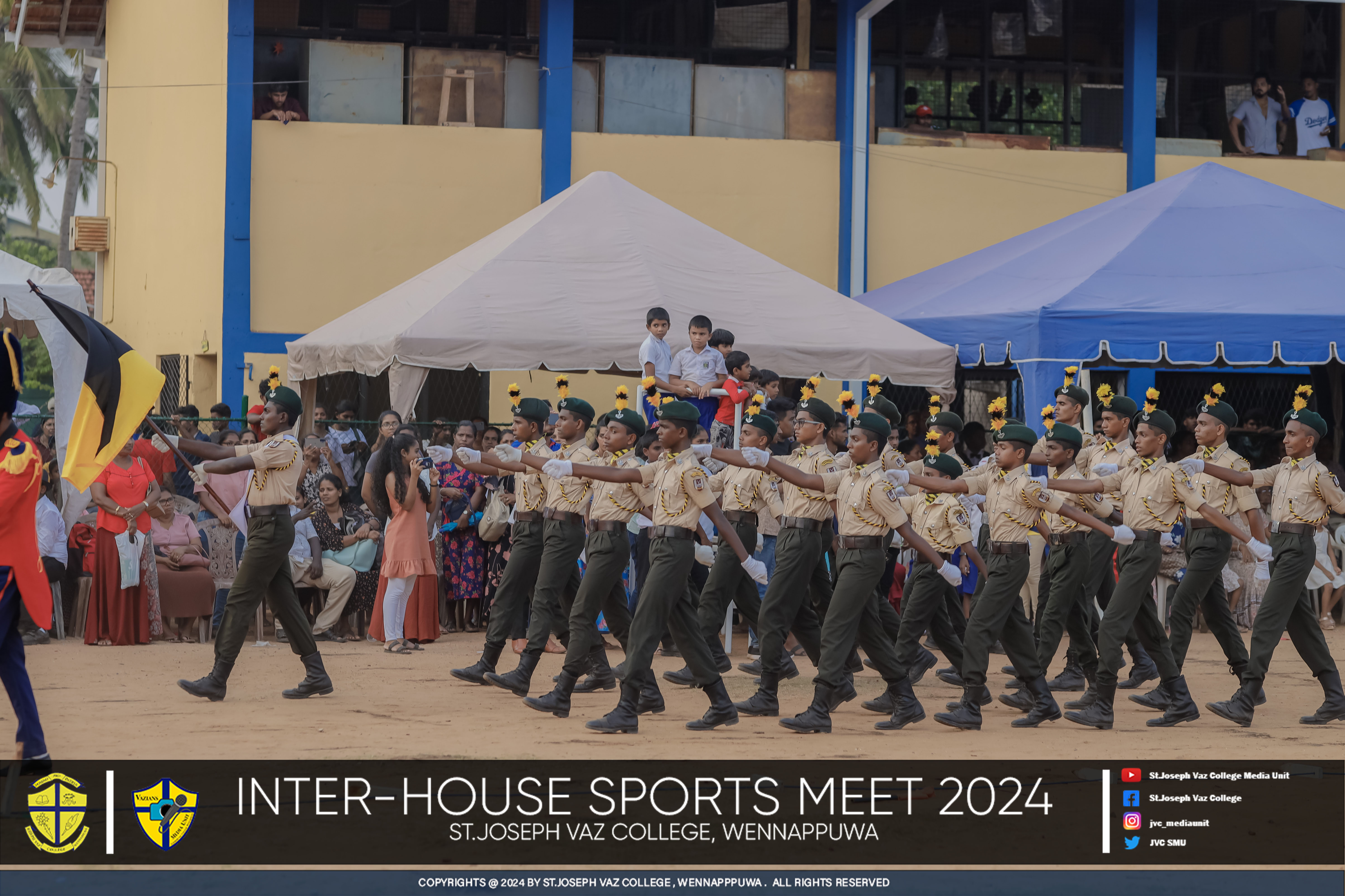 Inter House Sports Meet 2024 - St. Joseph Vaz College - Wennappuwa - Sri Lanka